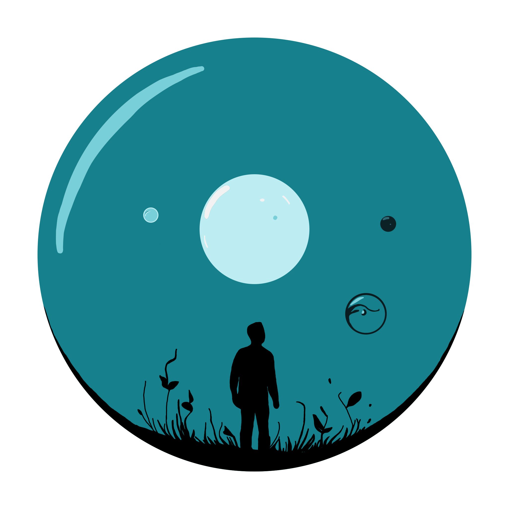 Astronaut in the air